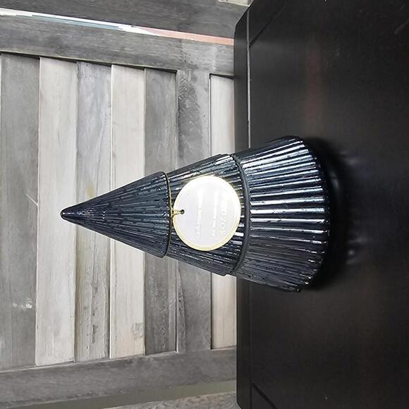 Metallic Blue Christmas Tree Candle | Threshold - Picture 1 of 9